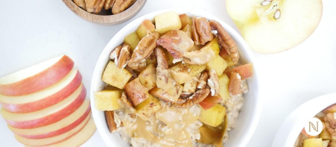 Apple Pie Protein Oatmeal