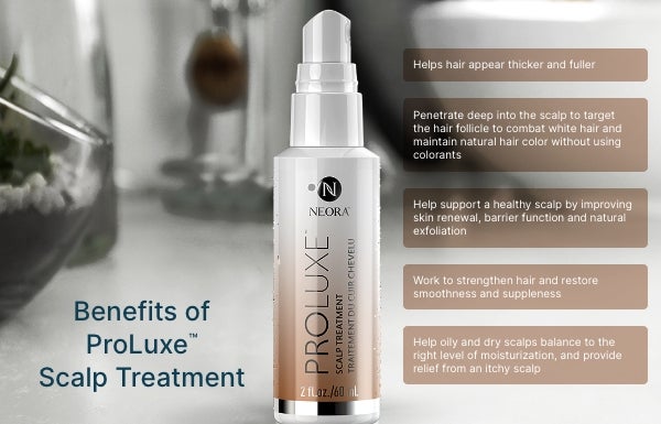 Benefits of ProLuxe Scalp Treatment.