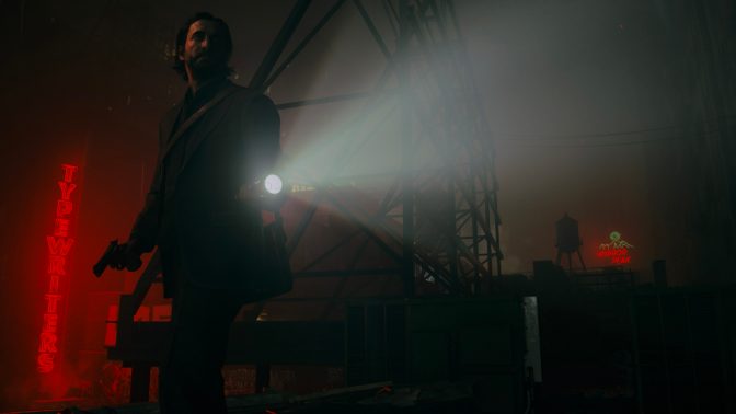 a screenshot from "alan wake 2"